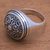 Sterling silver cocktail ring, 'Heritage Beauty' - Curl Pattern Sterling Silver Cocktail Ring from Bali (image 2c) thumbail