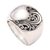 Sterling silver cocktail ring, 'Possessing Excellence' - Curl Pattern Modern Sterling Silver Cocktail Ring from Bali (image 2a) thumbail