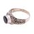 Garnet single-stone ring, 'Exposed Sparkle' - 2.5-Carat Garnet Single-Stone Ring from Bali (image 2f) thumbail