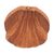 Suar wood catchall, 'Secure' (11.5 inch) - Hand Carved Suar Wood Clam Shell Motif Catchall from Bali (image 2c) thumbail