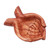 Wood catchall, 'Giving Alms' - Suar Wood Hand Catchall Crafted in Indonesia (image 2e) thumbail