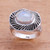 Moonstone cocktail ring, 'Cloud Spokes' - Moonstone Cocktail Ring Crafted in Bali (image 2c) thumbail
