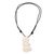 Bone pendant necklace, 'Mythical Spirit' - Spirit-Themed Bone Pendant Necklace Crafted in Bali (image 2a) thumbail