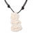 Bone pendant necklace, 'Mythical Spirit' - Spirit-Themed Bone Pendant Necklace Crafted in Bali (image 2c) thumbail