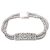 Sterling silver pendant bracelet, 'Elegant Panel' - Openwork Pattern Sterling Silver Pendant Bracelet from Bali (image 2c) thumbail