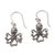 Sterling silver dangle earrings, 'Octopus Alive' - Sterling Silver Octopus Motif Earrings (image 2a) thumbail