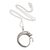 Sterling silver pendant necklace, 'Tiger Essence' - Tiger Head Necklace Crafted in Sterling Silver (image 2a) thumbail