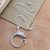 Sterling silver pendant necklace, 'Tiger Essence' - Tiger Head Necklace Crafted in Sterling Silver (image 2b) thumbail