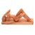 Wood sculpture, 'Matsayana Pose' - Matsayana Yoga Pose Wood Sculpture (image 2a) thumbail
