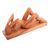 Wood sculpture, 'Matsayana Pose' - Matsayana Yoga Pose Wood Sculpture (image 2e) thumbail