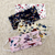 Cotton face masks, 'Balinese Wildflowers' (set of 4) - Four 2-Layer Cotton Wildflower Print Elastic Loop Face Masks (image 2d) thumbail