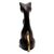 Bronze statuette, 'Protective Mother' - Mother Cat and Kitten Bronze Statuette (image 2d) thumbail