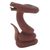 Wood sculpture, 'Advancing Snake' - Detailed Wood Snake Sculpture from Bali (image 2c) thumbail