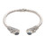 Blue topaz cuff bracelet, 'Behold' - Five Carat Blue Topaz and Silver Cuff Bracelet (image 2a) thumbail