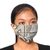 Cotton face masks, 'Island Nights' (pair) - Cotton Batik Print Pleated Nose Clip Face Masks from Bali (image 2c) thumbail