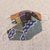 Cotton face masks, 'Island Melody' (pair) - Cotton Batik Print Contoured Nose Clip Face Masks from Bali (image 2c) thumbail