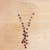 Garnet Y-necklace, 'League of Light' - Garnet Bead Sterling Silver Y-Necklace (image 2b) thumbail