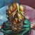 'The Moon Is Not Clear' - Evocative Painting of Woman and Moon from Bali Artist (image 2b) thumbail