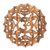 Wood relief panel, 'Prayer of Ong-Kara' - Wood Wall Relief Panel Hand Carved Om (image 2a) thumbail