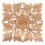 Wood relief panel, 'Perfect Lotus' - Hand Carved Lotus Blossom Suar Wood Relief Panel (image 2a) thumbail