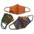 Cotton face masks, 'Traditional Batik' (set of 3) - Unisex Batik Cotton Face Masks from Java (Set of 3) (image 2a) thumbail