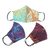 Rayon batik face masks, 'Autumn Skies' (set of 3) - Set of 3 Rayon Batik Reusable Face Masks (image 2d) thumbail