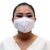 Gold-plated lanyard and cotton face mask, 'Golden Wings' - Gold-Plated Lanyard and Cotton Face Mask (image 2c) thumbail