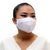 Gold-plated lanyard and cotton face mask, 'Golden Wings' - Gold-Plated Lanyard and Cotton Face Mask (image 2d) thumbail