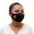 Rose gold-plated lanyard and cotton face mask, 'Mandala Mindset' - Hand Made Gold-Plated Lanyard and Cotton Face Mask (image 2c) thumbail
