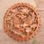 Wood relief panel, 'Dancing Fish' - Hand Crafted Suar Wood Fish-Motif Relief Panel thumbail