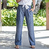 Featured review for Cotton pants, Tribal Weave