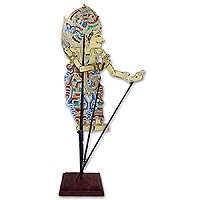 Leather shadow puppet,