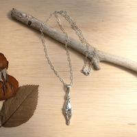Sterling silver pendant necklace, 'Leaping Kitty' - Whimsical Leaping Cat-Themed Silver Pendant Necklace