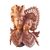 Wood statuette, 'To the Bride and Groom' - Wood statuette (image 2a) thumbail