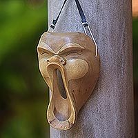 Wood mask,