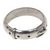 Sterling silver band ring, 'Belt' - Modern Handmade Sterling Silver Band Ring (image 2b) thumbail