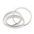 Sterling silver band ring, 'Three to One' - Indonesian Sterling Silver Band Ring (image 2a) thumbail