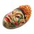 Wood jewelry box, 'Flower Woman of Bali' - Wood jewelry box (image 2e) thumbail