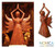 Wood sculpture, 'Angel Divine' - Wood Sculpture Handmade in Indonesia thumbail
