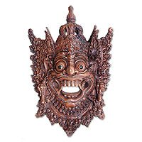 Wood mask,