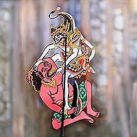 Leather shadow puppet,