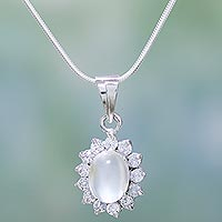 Moonstone pendant necklace Dazzle India