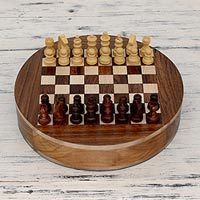 Wood chess set,