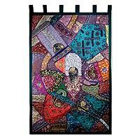Cotton wall hanging,