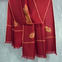 Wool shawl,