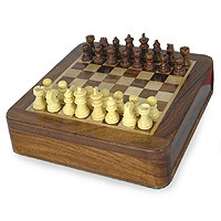 Wood chess set,