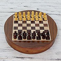 Wood chess set,