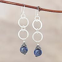 Lapis lazuli earrings,