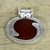 Carnelian pendant, 'Royal Amulet' - Sterling Silver and Carnelian Pendant Indian Modern Jewelry thumbail