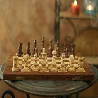 Wood chess set,